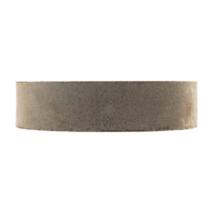 SCR013001 Samarium Cobalt Ring Magnet with Notch - Side View