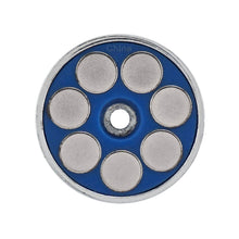 Load image into Gallery viewer, 07605 Super Blue™ Neodymium Round Base Magnet - Back of Packaging