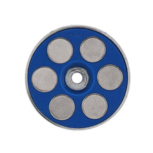 Load image into Gallery viewer, RB50BL-NEOBX Super Blue™ Neodymium Round Base Magnet - Front View