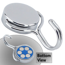 Load image into Gallery viewer, MHHH07548BX Super Blue™ Swinging Magnetic Hook - 45 Degree Angle View