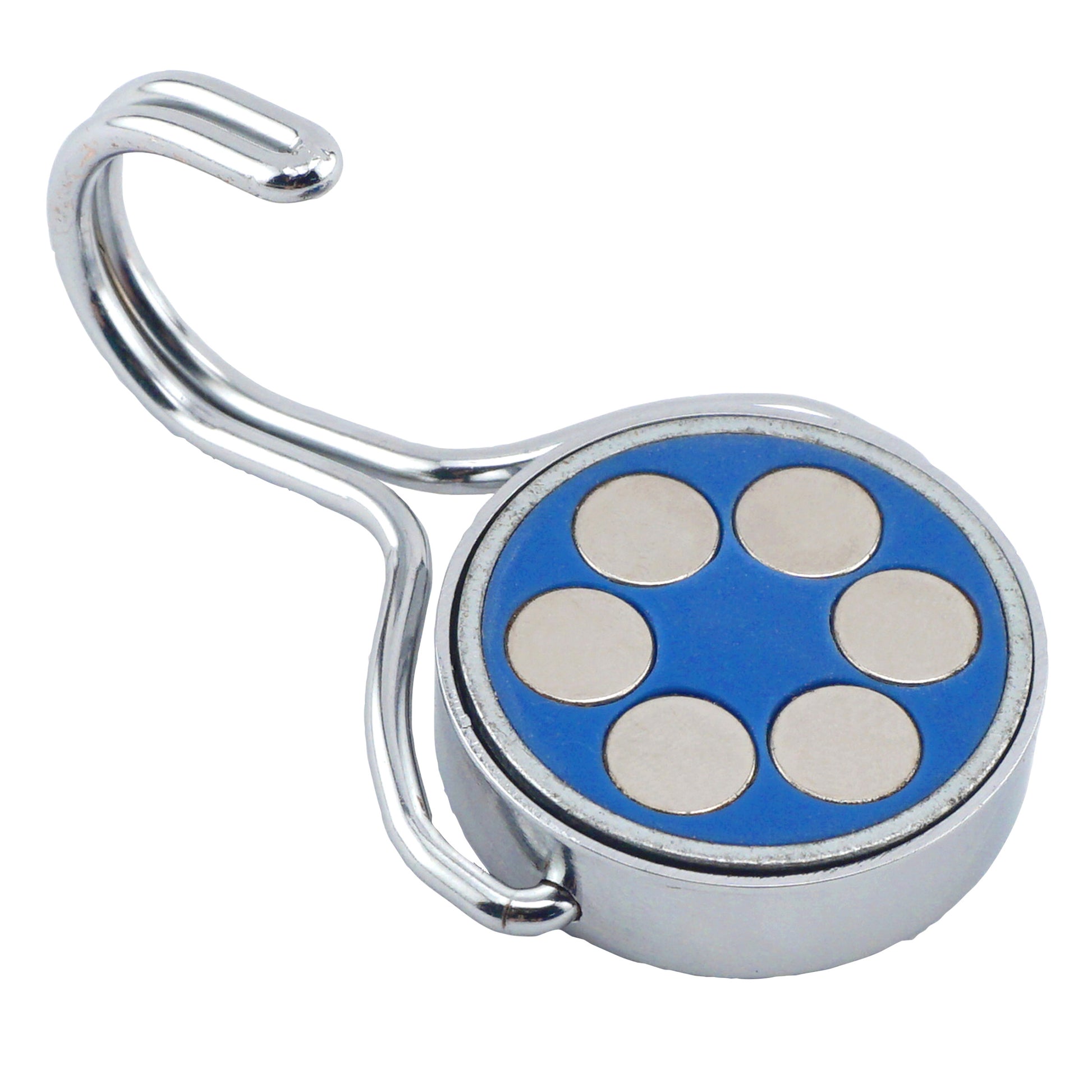 Load image into Gallery viewer, MHHH07548BX Super Blue™ Swinging Magnetic Hook - Bottom View