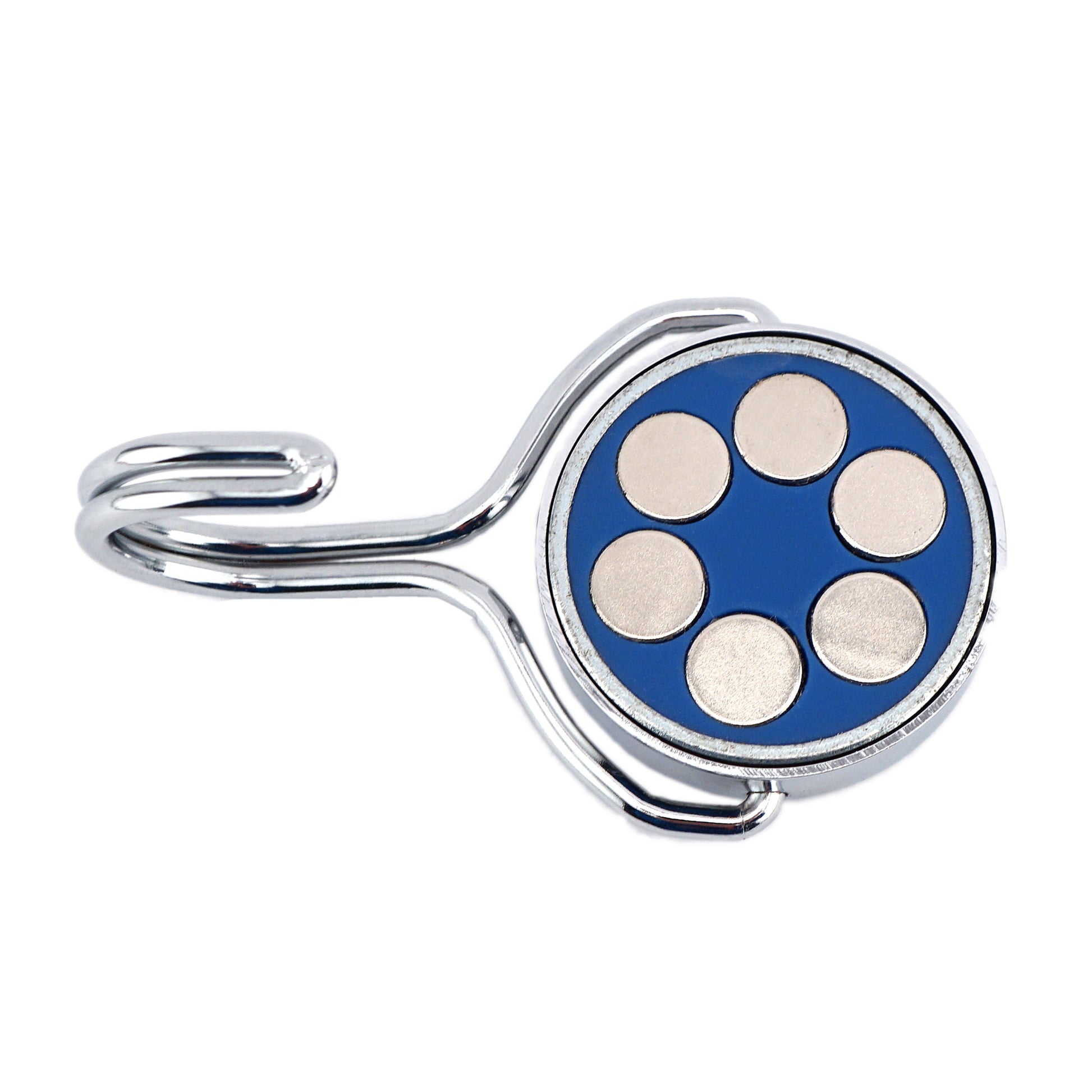 Load image into Gallery viewer, MHHH07548BX Super Blue™ Swinging Magnetic Hook - Top View