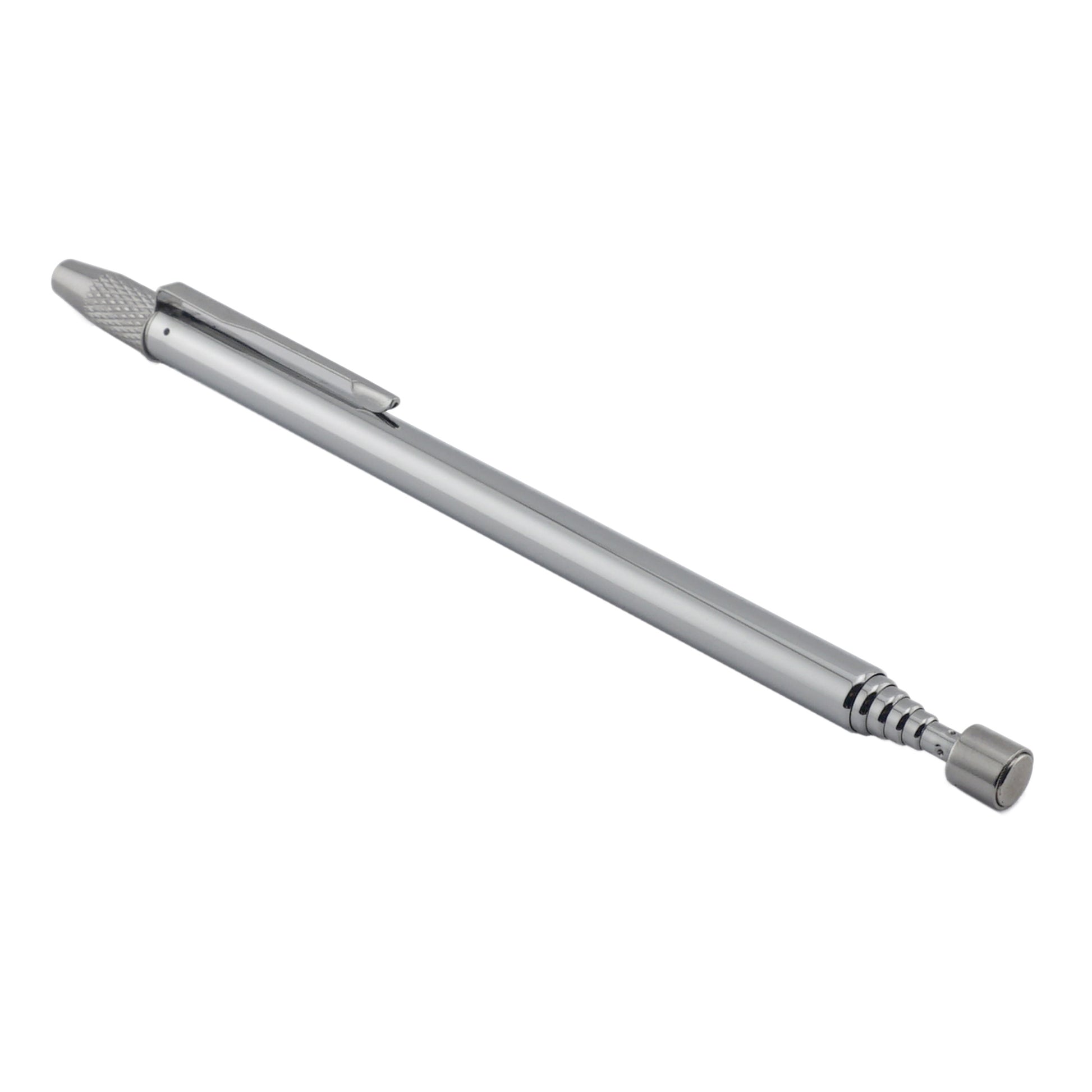 Load image into Gallery viewer, 07565 Telescoping Magnetic Pick-Up Pointer with Scribe - 45 Degree Angle View