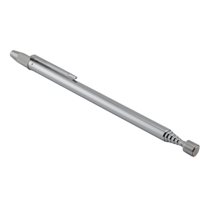 07565 Telescoping Magnetic Pick-Up Pointer with Scribe - 45 Degree Angle View