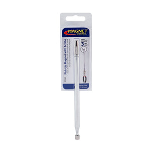 07565 Telescoping Magnetic Pick-Up Pointer with Scribe - Side View
