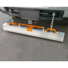 Load image into Gallery viewer, VSM-60 VersaSWEEP™ 4-in-1 Magnetic Sweeper with Quick Release - Sweeper attached to a truck front bumper