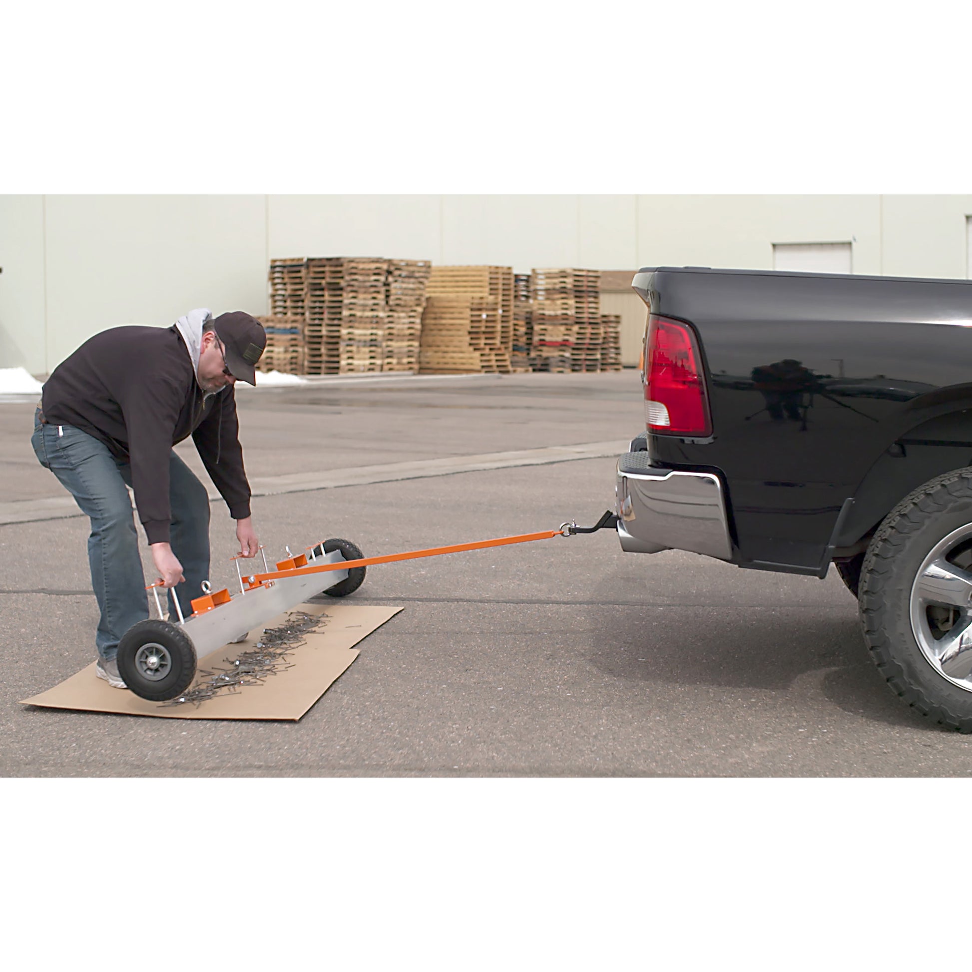 Load image into Gallery viewer, VSM-72 VersaSWEEP™ 4-in-1 Magnetic Sweeper with Quick Release - Tow Releasing Load