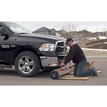 Load image into Gallery viewer, VSM-84 VersaSWEEP™ 4-in-1 Magnetic Sweeper with Quick Release - Attaching to Truck