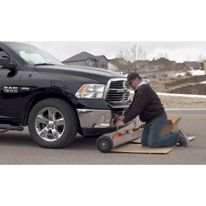 VSM-84 VersaSWEEP™ 4-in-1 Magnetic Sweeper with Quick Release - Attaching to Truck