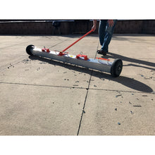 Load image into Gallery viewer, VSM-84 VersaSWEEP™ 4-in-1 Magnetic Sweeper with Quick Release - Pushing Large Debris