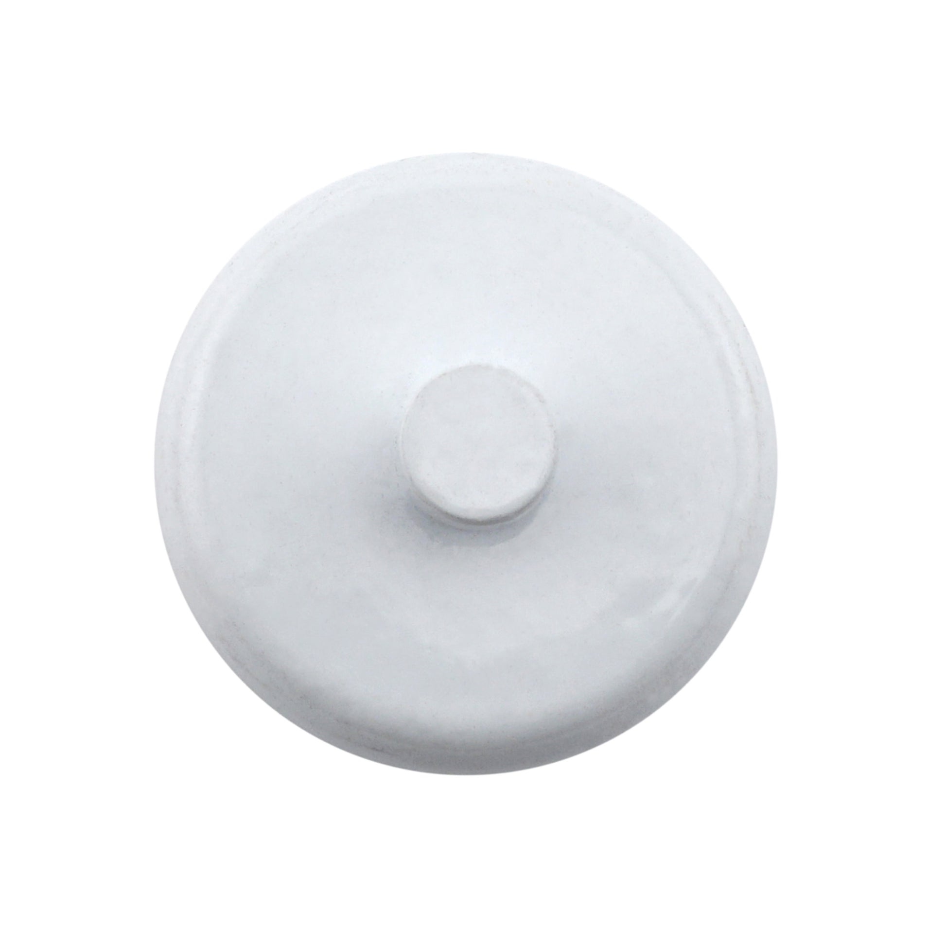 Load image into Gallery viewer, MHHWP14 White Magnetic Base w/ Keyhole Knob - Top View