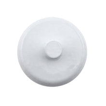 Load image into Gallery viewer, MHHWP14 White Magnetic Base w/ Keyhole Knob - Top View