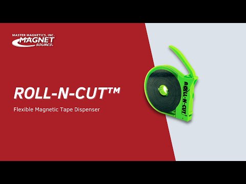 Load image into Gallery viewer, Roll-N-Cut™ Flexible Magnetic Tape Dispenser