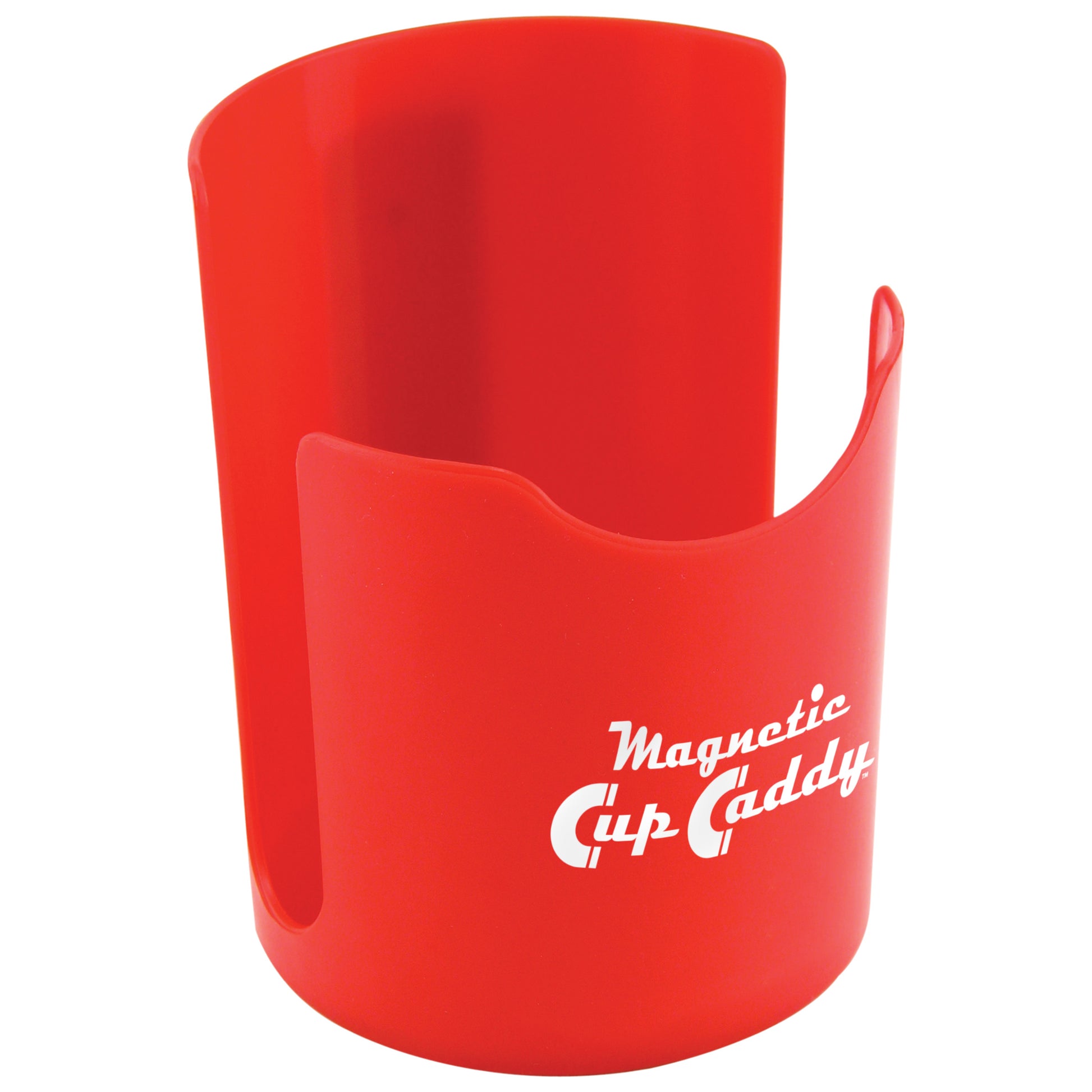 Load image into Gallery viewer, SD07582 Magnetic Cup Caddy™, Red - Scratch &amp; Dent - 45 Degree Angle View