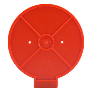SD07582 Magnetic Cup Caddy™, Red - Scratch & Dent - Bottom View