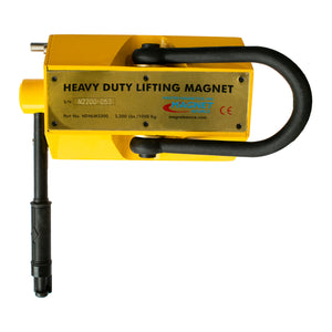 HDNLM2200 Heavy-Duty Neodymium Lifting Magnet - Top View